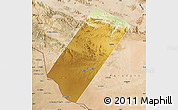 Physical Map of Gabiley, satellite outside