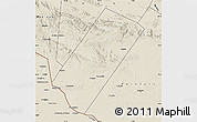 Shaded Relief Map of Gabiley