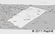 Gray Panoramic Map of Gabiley
