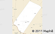 Classic Style Simple Map of Gabiley
