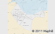 Classic Style Map of W. Galbeed, single color outside