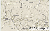 Shaded Relief 3D Map of CRADOCK