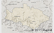 Shaded Relief 3D Map of CRADOCK, semi-desaturated