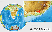 Physical Location Map of CRADOCK