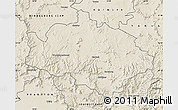 Shaded Relief Map of CRADOCK