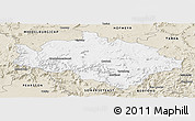 Classic Style Panoramic Map of CRADOCK