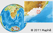 Physical Location Map of GCUWA/BUTTERWOR, highlighted parent region