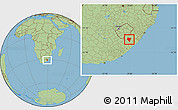 Savanna Style Location Map of KWABHACA