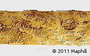 Physical Panoramic Map of KWABHACA