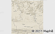 Shaded Relief 3D Map of SOMERSET EAST