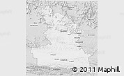 Silver Style 3D Map of SOMERSET EAST