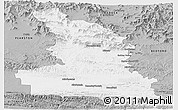 Gray Panoramic Map of SOMERSET EAST