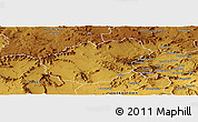 Physical Panoramic Map of STERKSTROOM