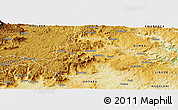 Physical Panoramic Map of TSOLO
