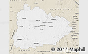 Classic Style Map of BLOEMFONTEIN