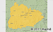 Savanna Style Map of BLOEMFONTEIN
