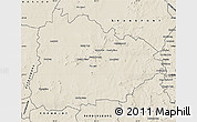 Shaded Relief Map of BLOEMFONTEIN