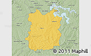 Savanna Style 3D Map of HEILBRON