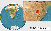 Satellite Location Map of HEILBRON