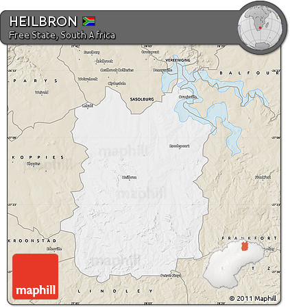 Classic Style Map of HEILBRON