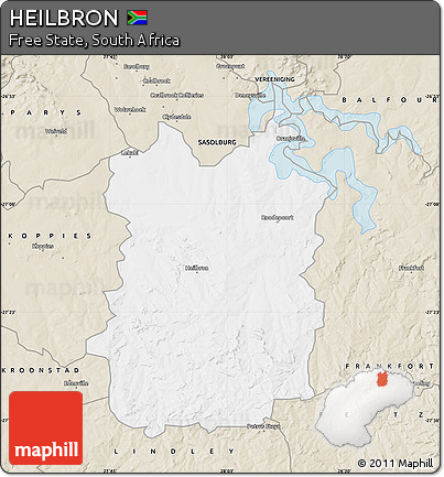 Classic Style Map of HEILBRON