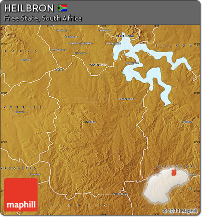 Physical Map of HEILBRON