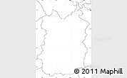Blank Simple Map of HEILBRON, no labels