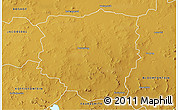 Physical 3D Map of PETRUSBURG