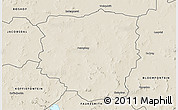 Shaded Relief 3D Map of PETRUSBURG