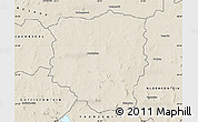 Shaded Relief Map of PETRUSBURG