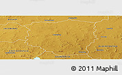 Physical Panoramic Map of PETRUSBURG