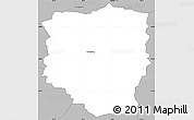 Gray Simple Map of PETRUSBURG