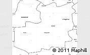 Blank Simple Map of JOHANNESBURG