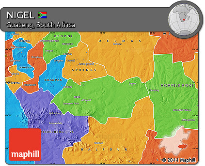 Political Map of NIGEL