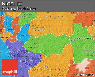Political Map of NIGEL