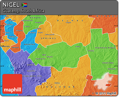 Political Map of NIGEL