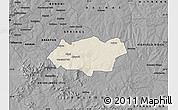 Shaded Relief Map of NIGEL, darken, desaturated