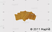 Physical Map of RANDFONTEIN, cropped outside