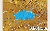 Political Map of RANDFONTEIN, physical outside