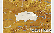 Shaded Relief Map of RANDFONTEIN, physical outside