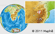 Physical Location Map of SPRINGS, highlighted parent region