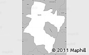 Gray Simple Map of CAMPERDOWN (O)