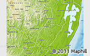 Physical Map of HLABISA (KWAZUL
