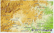 Physical 3D Map of NEW HANOVER (O)