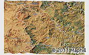 Satellite 3D Map of UMZIMKULU