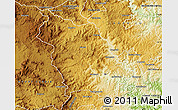 Physical Map of UMZIMKULU