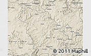 Shaded Relief Map of UMZIMKULU