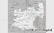 Gray 3D Map of Mpumalanga