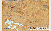 Satellite 3D Map of BALFOUR