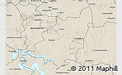 Shaded Relief 3D Map of BALFOUR
